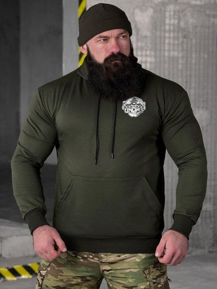 Худі maklin воїн олива ВТ5049 | Зображення 1