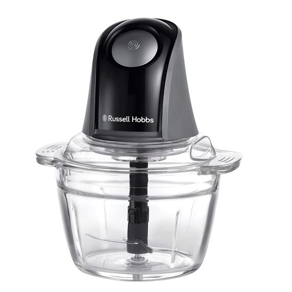 Подрібнювач Russell Hobbs Desire Matte Charcoal, 200Вт, чаша-500мл, скло, корпус-пластик, чорний (27131-56)