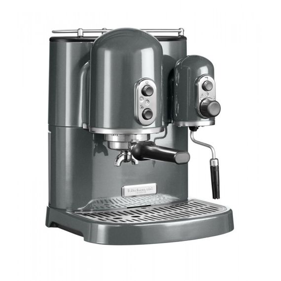 Кофемашина KitchenAid Artisan Espresso 5KES2102EMS, срібний медальйон | Зображення 2