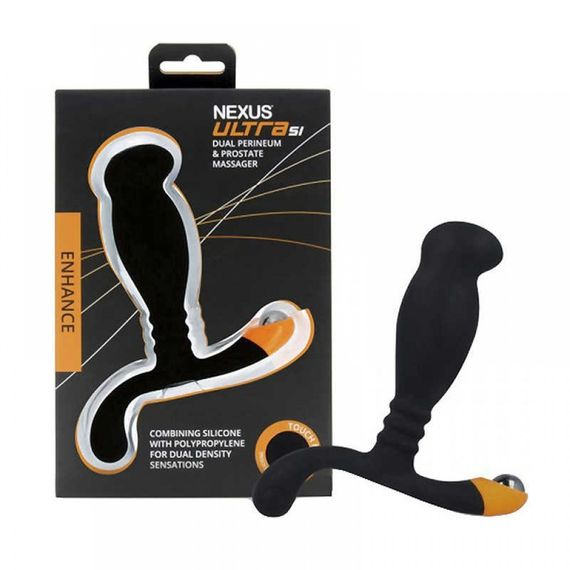 Масажер простати Nexus Ultra Si, з опуклою головкою, чорного кольору Sex Aura | Зображення 2