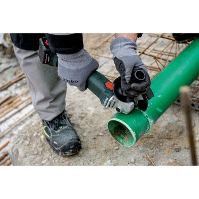 Шлифовальная машина Metabo W 18 L 9-125 Quick 125мм, 18В, 8500об/мин, 2.3кг (без АКБ и ЗУ) (602249850) | Зображення 4