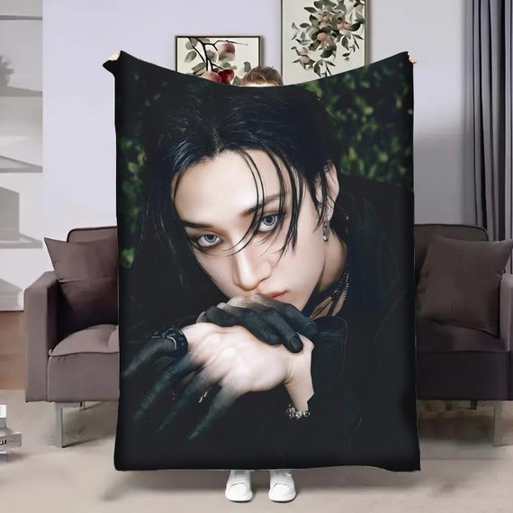 Плед 3D Stray Kids Bang Chan 32317 135х160 см