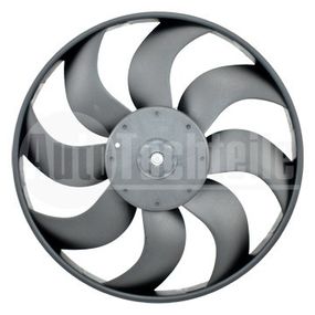 Крыльчатка вентилятора Renault Kangoo 1.5 DCI 05 -, AutoTechteile, 508 0066, 508 0067