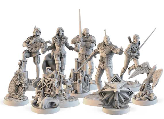 Настільна гра Відьмак. Шлях призначення - Делюкс (The Witcher: Path of Destiny - Deluxe) | Зображення 5