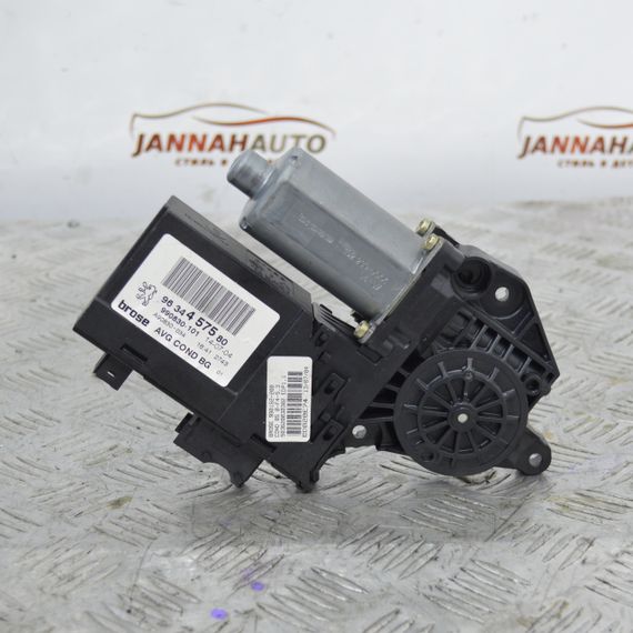 Моторчик склопідйомника передній лівий Peugeot 307 2001-2008 Пежо 0130821767 9634457580