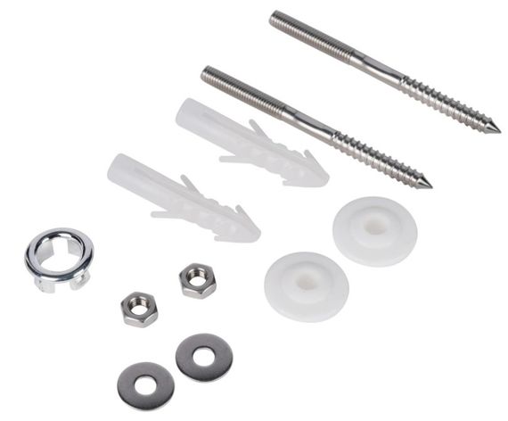 Комплект Qtap Leo: Раковина підвісна овальна права 430x285x160 мм White + Донний клапан PU02O (QT11115011RWN47333) | Зображення 2