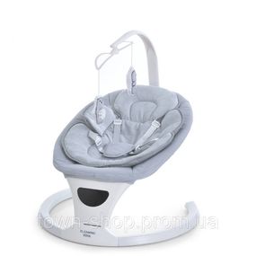 Укачивающий центр-шезлонг SOUL ME 1175 Light Gray
