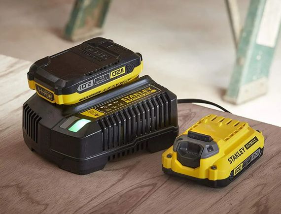 Гайковерт ударний акумуляторний Stanley Fatmax з АКБ та ЗП SFMCF810D2K | Зображення 2