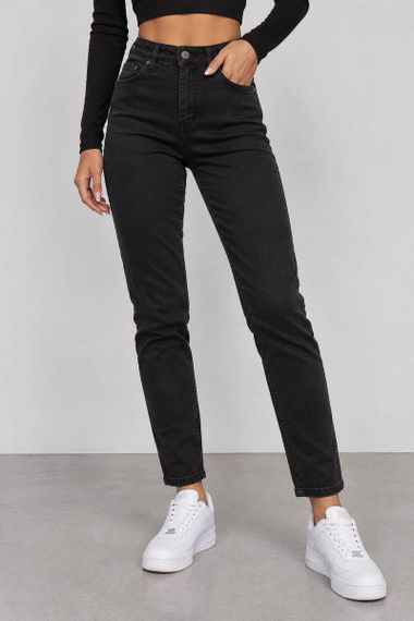 Джинси жіночі skinny, колір чорний, 186R0028