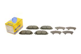 Колодки гальмівні передні Toyota Prius 08- Corolla 12- Lexus CT 10- 22-0745-1