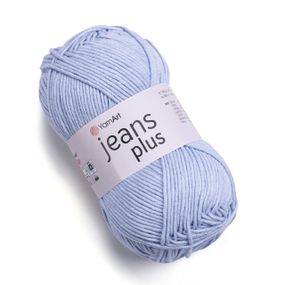 Пряжа YarnArt Jeans Plus No 75 (Ярнарт Джинс Плюс) – 55% бавовна, 100 г / 160 м, напівбавовна