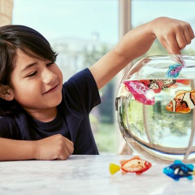 Интерактивная игрушка Pets & Robo Alive S3 - Роборыбка (голубая) (7191-3) | Зображення 1