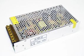 Адаптер /блок питания 12V 15A, в металлическом корпусе /  Трансформатор для светодиодной ленты