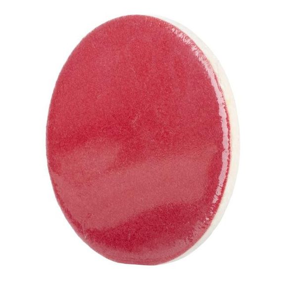 Диск полірувальний з натуральної повсті самоклейний 125*7 мм INTERTOOL BT-0601 | Зображення 1