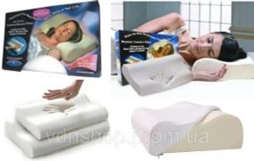 Ортопедическая подушка с памятью Memory pillow (мемори пиллоу)