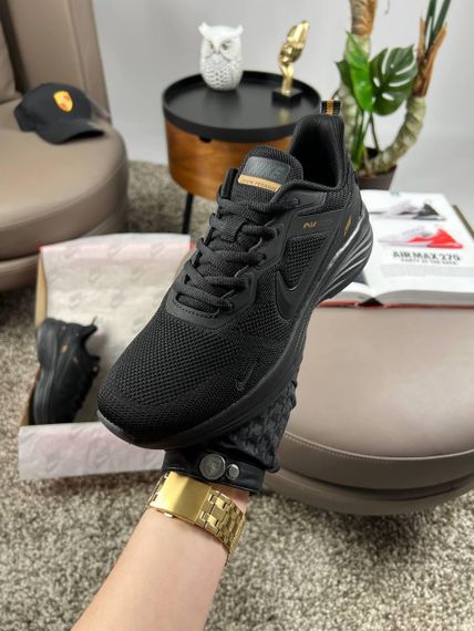 Кроссовки Zoom Pegasus S All Black текстиль  весна / лето / осень A3615 | Зображення 4