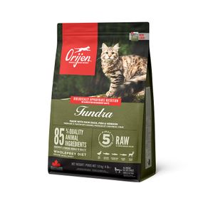 Корм Orijen Tundra Cat сухий з м'ясом, птицею та рибою для котів будь-якого віку 1.8 кг