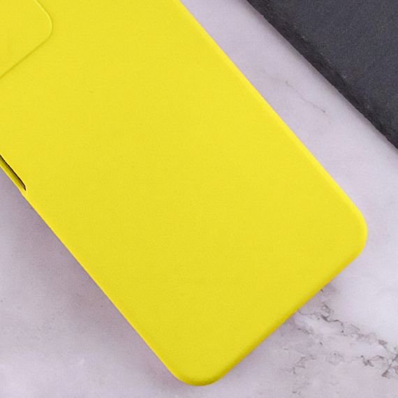 Чехол Silicone Cover Lakshmi Full Camera (AAA) для Xiaomi Redmi 13 4G / Poco M6 4G Желтый / Yellow | Зображення 1