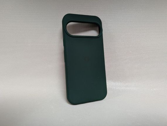 Чохол для Google Pixel 10 Pro / Гугл Піксель 10 Про, Lakshmi, з логотипом, м'який, протиударний, софт тач, зелений