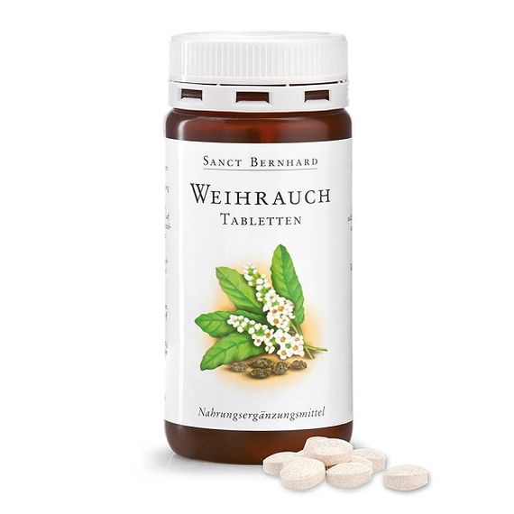 Экстракт босвеллии Sanct Bernhard Weihrauch (Boswellia) 400 mg 180 Tabs