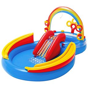 Ігровий центр 57453 NP Intex "Райдуга" 297-193-135см, 428л, 7,56кг, від 3-х років, в коробці (6941057402499)