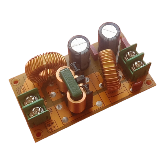DC LC фильтр EMI фильтр электромагнитных помех 10A