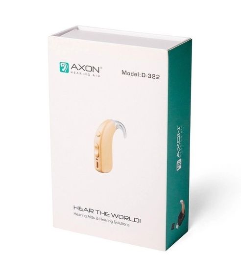 Слуховий апарат Axon D-322 цифровий акумуляторний із зарядним пристроєм | Зображення 4