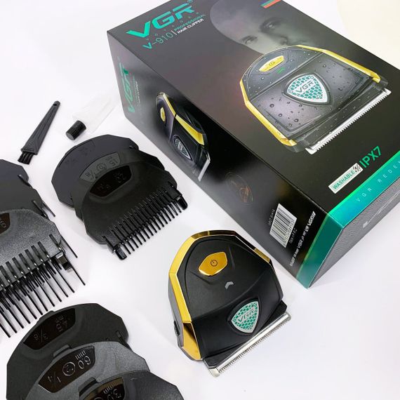 Классная машинка для стрижки волос VGR V-910, Профессиональная машинка для стрижки головы XU-74 | Зображення 1