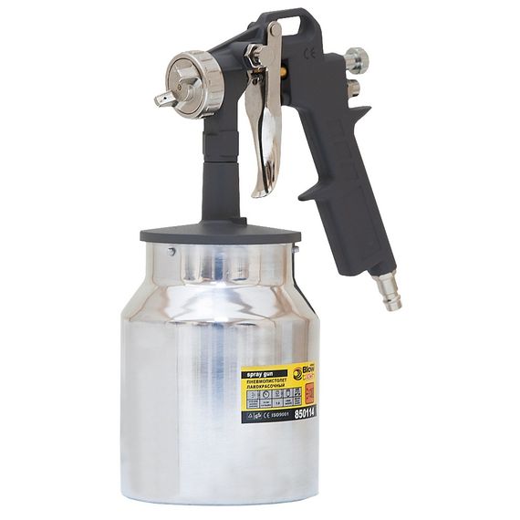 Краскораспылитель Sigma HP 1.5 мм c нижним баком 1000 мл (6811031) | Зображення 3
