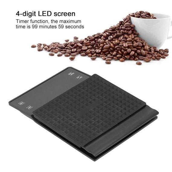 EK6002 - кухонні електронні ваги 3 кг / 0,01 г із функцією таймера та сенсорним керуванням | Зображення 7