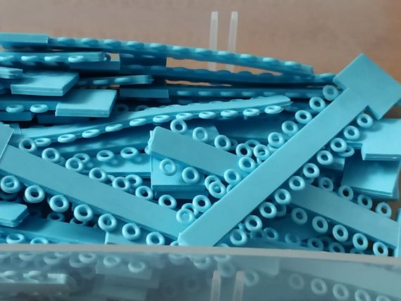 Еластична лігатура кольорова (ніжно-блакитна), пр-во Dentsply-Sirona, 10 шт.