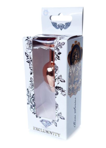 Анальна пробка S з червоним каменем Boss of toys Jewellery | Зображення 6