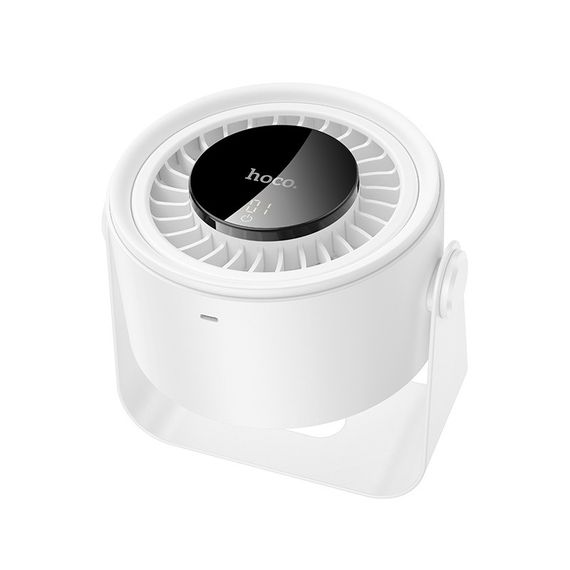 Вентилятор HOCO HX66 3000 mAh Desktop circulating fan White | Зображення 2
