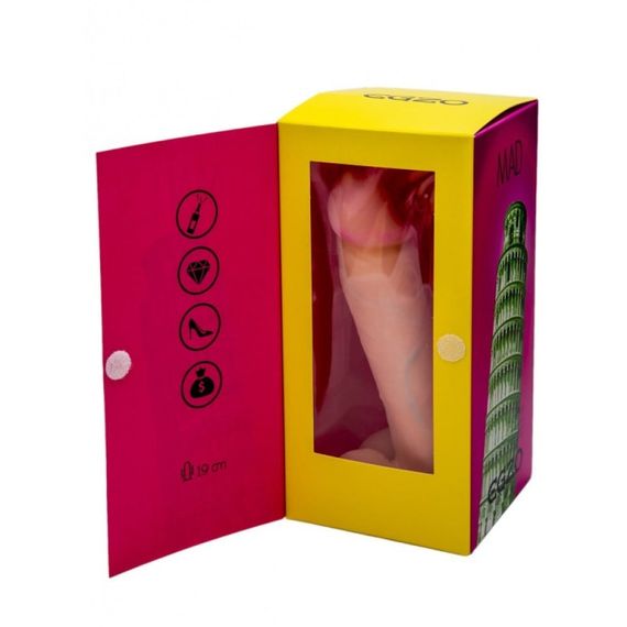 Вібратор реалістичний EGZO MAD Ciberskin Gambling Lover на батареях sexstyle | Зображення 3