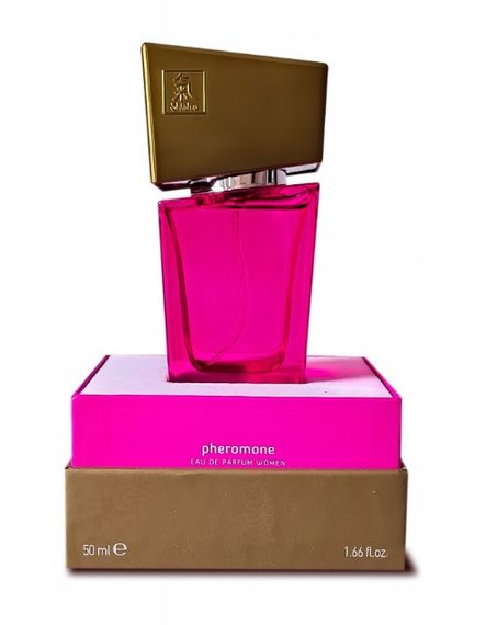 Духи з феромонами жіночі SHIATSU Pheromone Fragrance Women Pink, 50 мл Sex Aura