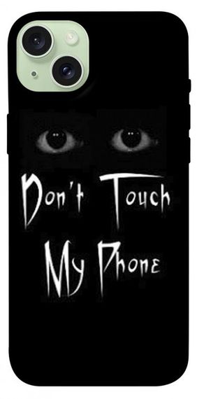 Чохол з картинкою Don't Touch для Apple iPhone 15 Plus (6.7")
