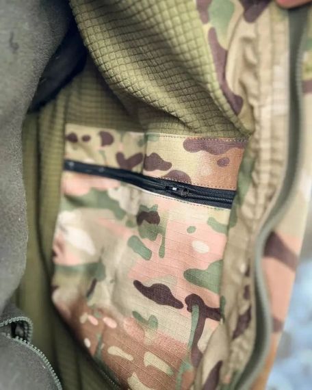 Костюм тактический Горка 5 полудемисезон Мультикам с налокотниками и наколенниками | Зображення 9