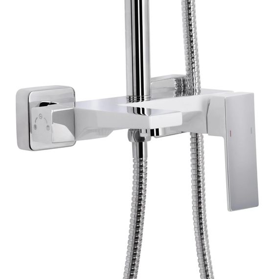 Душова система універсальна Qtap Gemini Chrome/White з виливом QTGEM111CRW45687 | Зображення 9