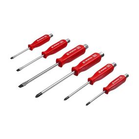 Набір ударних викруток 6 од., Cr-V INTERTOOL HT-0403