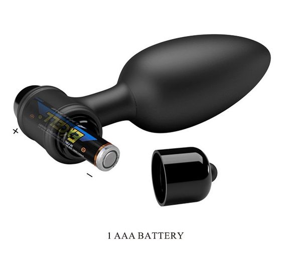 Анальний стимулятор з вібрацією Pretty Love Vibra Butt Plug II, BI-040107 Sex Aura | Зображення 7