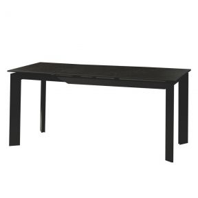 Стол керамический Concepto VERMONT BLACK MARBLE 120-170 см