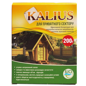 Біопрепарат 200гр для приватного сектору KALIUS