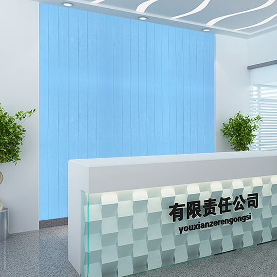 Самоклеюча 3D панель блакитне дерево 700х700х4мм (384) SW-00001372 | Зображення 2