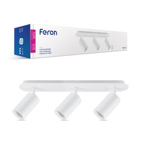 Накладний поворотний світильник Feron ML311-3 під лампу білий
