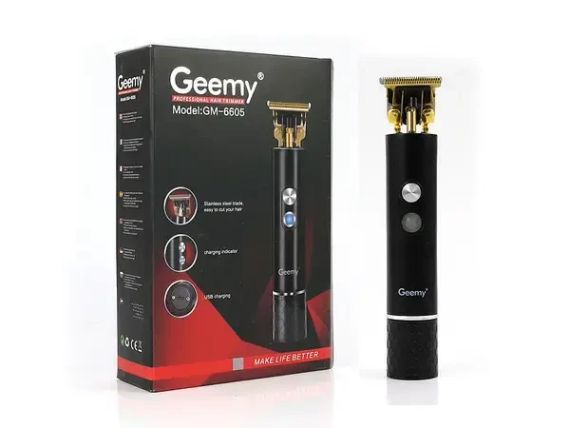 Машинка для стрижки волосся триммер Geemy Gm 6605 | Зображення 2