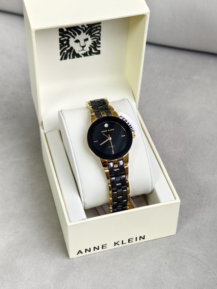 Жіночий годинник Anne Klein,кераміка , інкрустований діамантом