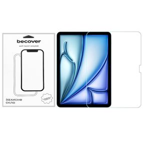 Стекло защитное BeCover Apple iPad Air 13&quot; M2 2024 (711672)