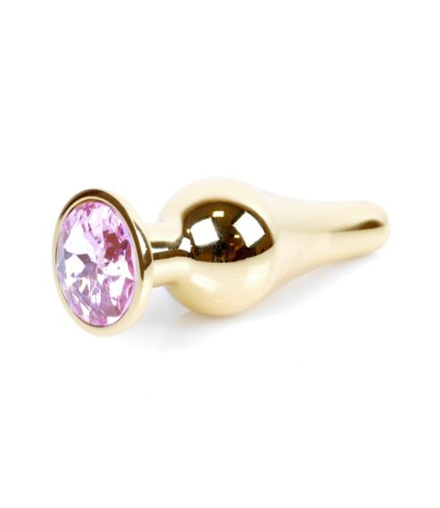 Анальна пробка - Jewellery Gold BUTT PLUG- Rose Sex Aura | Зображення 3