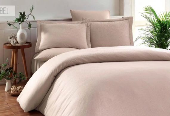 Постельное белье Elita Exclusive Jacquard Bamboo 200 х 220 см Bej