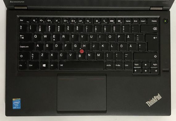 Ноутбук Б-класс Lenovo ThinkPad T440p / 14" (1920x1080) IPS / Intel Core i5-4330M (2 (4) ядра по 2.8 - 3.5 GHz) / 8 GB DDR3 / 256 GB SSD / nVidia GeForce GT 730M, 1 GB GDDR3, 64-bit / WebCam / DVD-ROM / Win 10 Pro б/у | Зображення 7